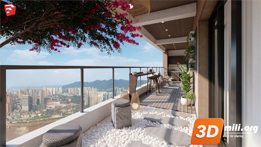 Balcony Skp Files